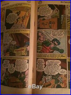 Batman #80 Joker appearance scarce Golden Age DC comic Fair-Poor 1.5