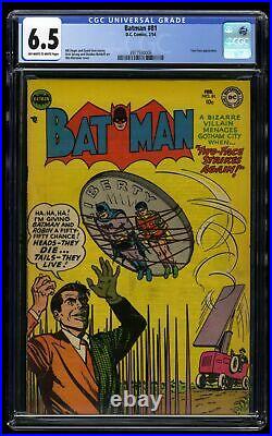 Batman #81 CGC FN+ 6.5 Off White to White Two-Face Cover and Appearance