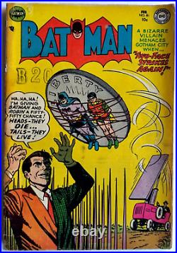 Batman #81 Gvg 3.0 (dc 1940 Series) Classic Two-face Cover. Golden Age DC Batman