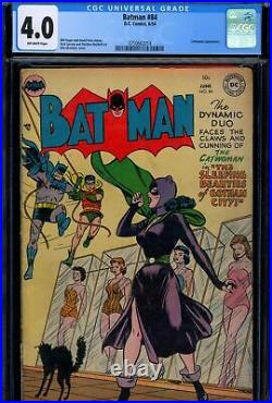 Batman #84 CGC 4.0 6/1954 Golden Age Batman Catwoman Cover/Story