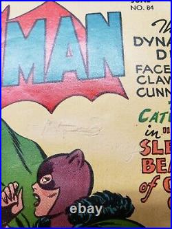 Batman #84 Catwoman DC Comics 1954 Mortimer FAIR/GOOD