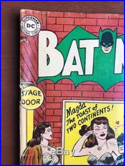 Batman #87 (1954) 4.0 VG DC Key Issue Comic Golden Age Robin & Joker App