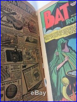 Batman #9 (1942) G+ (2.5) 1st Batman Christmas Story DC Golden Age