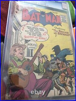 Batman #95 CGC 1.5 DC Comics Golden Age October 1955 The Ballad of Batman