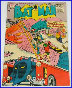 Batman #96 VG/FN december 1955 golden age dc comics fire fighter robin
