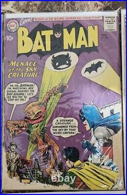 Batman Comic Book Lot of 8. Golden Age. Vintage. KEYS