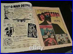 Batman Comics # 1 1940 Oversized Golden Age Replica 1st Joker