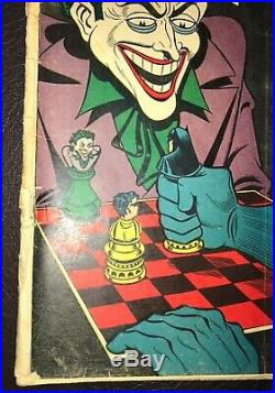 Batman Comics #23 Jun-jul 1944 Pr-g Golden Age Joker Cover