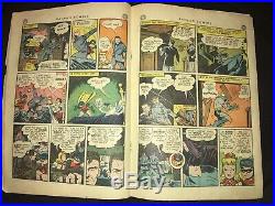 Batman Comics #23 Jun-jul 1944 Pr-g Golden Age Joker Cover