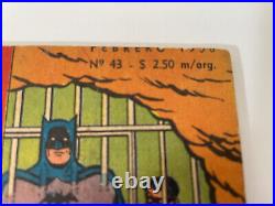 Batman Golden Age 1950s Comic Rare Prison