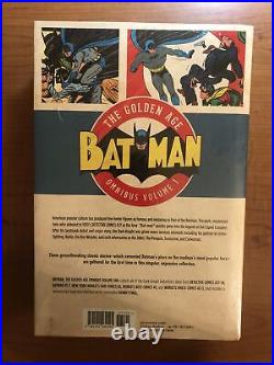 Batman Golden Age Omnibus Vol. 1 SEALED Bill Finger Bob Kane Out of Print 2015