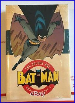 Batman The Golden Age Omnibus 1 2 3 Detective Comics 27-91 1-25 Bob Kane New DC