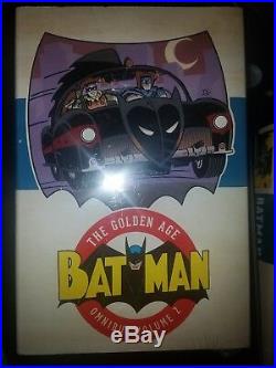 Batman The Golden Age Omnibus Vol 1, 2, 3, 4 Set