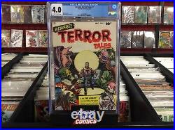 Beware Terror Tales #1 (1952) CGC 4.0! Awesome Golden Age Cover