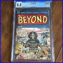 Beyond #27 (1954) Golden Age Horror! PCH! CGC 5.5! Beautiful Copy
