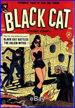 Black Cat Comics #29 Golden Age Harvey 8.5
