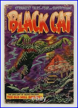 Black Cat Mystery #51 GD+ 2.5 1954