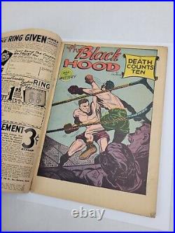 Black Hood Comics #14 MLJ Comics 1945 Golden Age Horror Superhero Cover