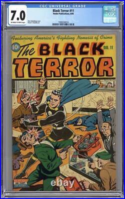 Black Terror #11 CGC 7.0 1944 1999334014