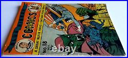 Blue Ribbon Comics #18 Vg+ 4.5 (mlj 1941) Captain Flag, Mr Justice. Very Scarce