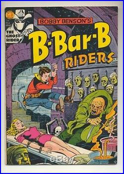 Bobby Benson's B-Bar-Bar Riders #14 (1952) FN (6.0) Bondage Cover Decapitation