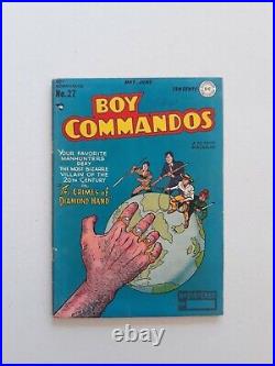 Boy Commandos 27 DC Golden Age Jack Kirby Joe Simon