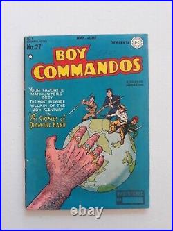 Boy Commandos 27 DC Golden Age Jack Kirby Joe Simon