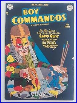 Boy Commandos 33 DC 1949 Golden Age Jack Kirby Joe Simon