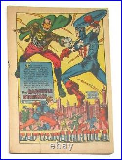 CAPTAIN AMERICA COMICS #35 P, Coverless, Golden Age Timely Marvel Comics 1944