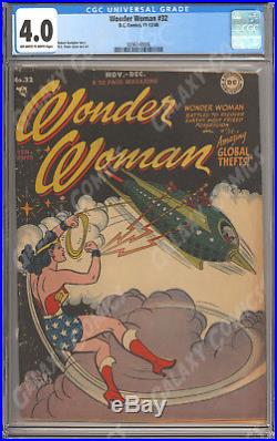 CGC 4.0 Wonder Woman #32 (1942) Golden Age Goodness