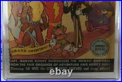 CGC 5.0 ANIMAL FAIR #1 FAWCETT 1946 SHAZAM CAPTAIN MARVEL BUNNY Adventures DC