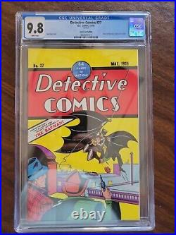 CGC 9.8 Detective Comics #27 Loot Crate Reprint