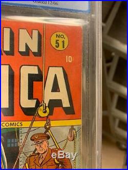 Captain America #51 Timely Golden Age Pgx 5.5