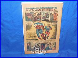 Captain America #76 Human Torch Story 1954 Atlas / Marvel Coverless Golden Age