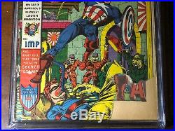 Captain America Comics #14 (1942) Timely Comics! CGC 1.0 Golden Age