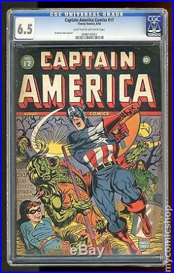 Captain America Comics (1941 Golden Age) #17 CGC 6.5 0006143001