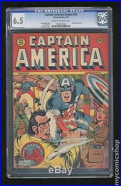 Captain America Comics (1941 Golden Age) #23 CGC 6.5 1350223002