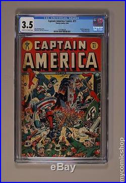 Captain America Comics (1941 Golden Age) #37 CGC 3.5 1397586004