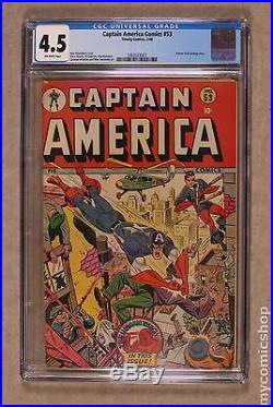 Captain America Comics (1941 Golden Age) #53 CGC 4.5 1462523007