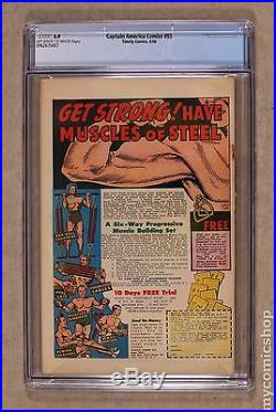 Captain America Comics (1941 Golden Age) #55 CGC 6.0 0962675007