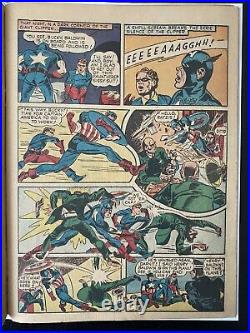 Captain America Comics #2 ORIGINAL Timely 1941 Hitler Simon Kirby GOLDEN AGE