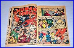 Captain America Comics 44 Timely Golden Age Human Torch