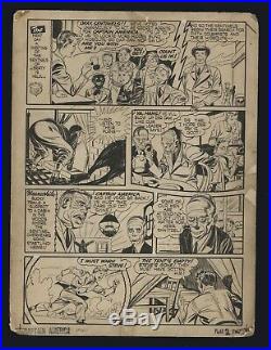 Captain America Comics #5 Interior Page 6 Jack Kirby Joe Simon Timely Golden Age