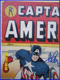 Captain America Comics #57 Timely Comics Marvel Comics Nice Golden Age StanLee