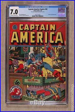 Captain America Comics (Golden Age) #28 1943 CGC 7.0 0962775002