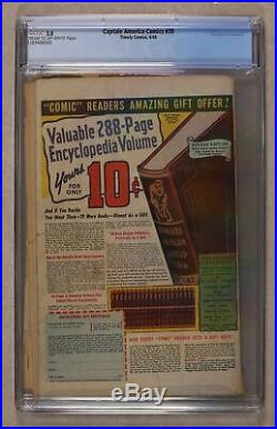 Captain America Comics (Golden Age) #39 1944 CGC 2.0 1263426005