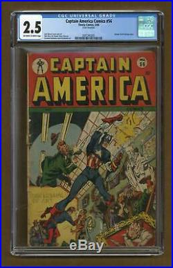 Captain America Comics (Golden Age) #56 1946 CGC 2.5 2007342001