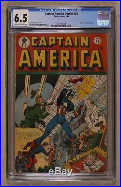 Captain America Comics (Golden Age) #56 1946 CGC 6.5 1277791020