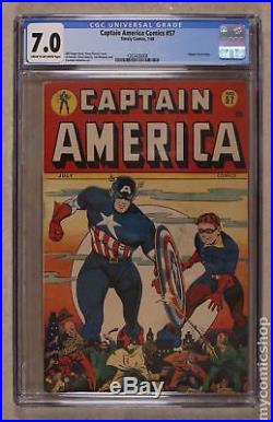 Captain America Comics (Golden Age) #57 1946 CGC 7.0 1263426008