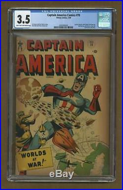 Captain America Comics (Golden Age) #70 1949 CGC 3.5 2004366002